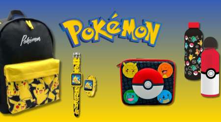 Conjunto escolar Pokemon