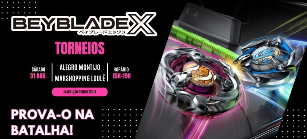 Torneios Beyblade X na Centroxogo