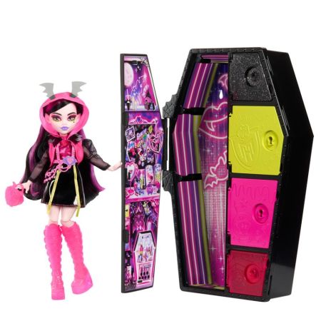 Monster High Skulltime Secrets Neon Draculaura